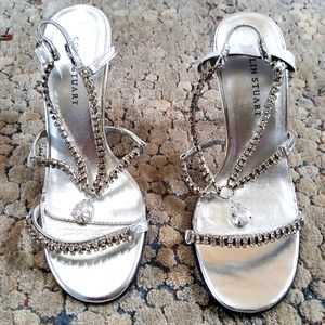 NWOT  Colin Stuart Rhinestone Sandal